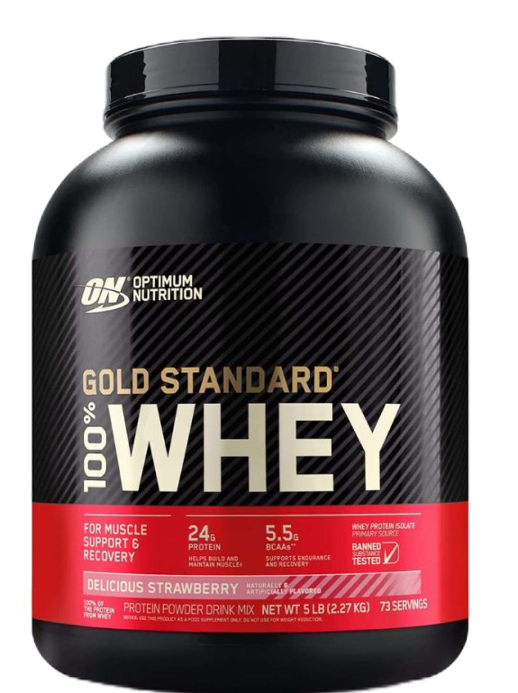 Whey gold standard container 2.28kg Optimum nutrition