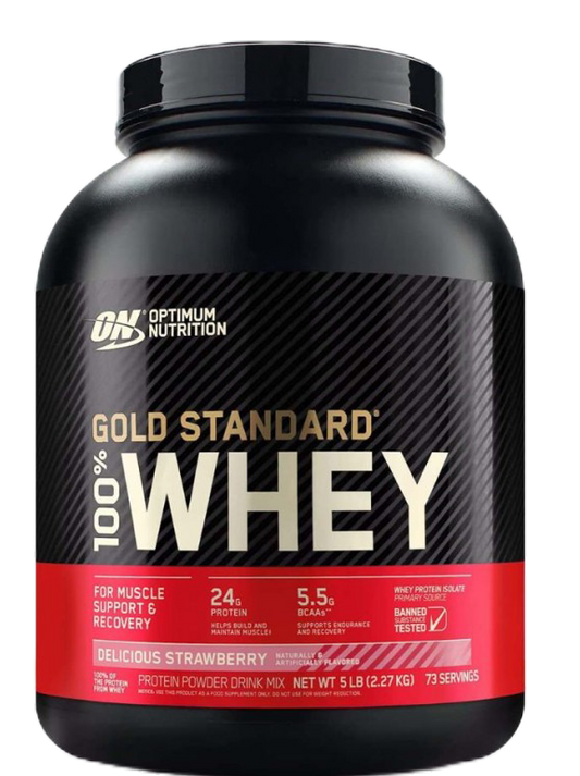 Whey gold standard container 2.28kg Optimum nutrition