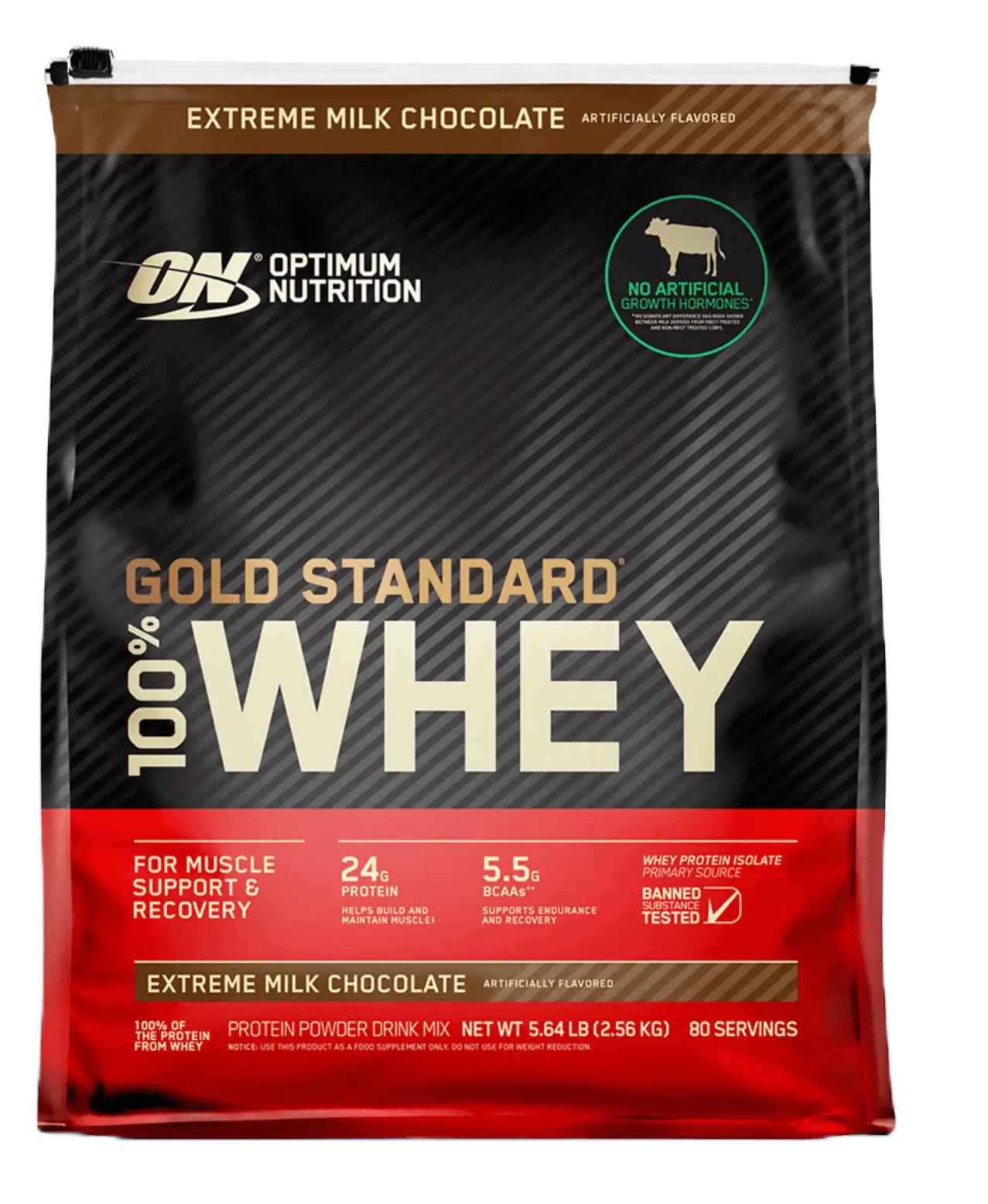 Whey gold standard 2.56kg optimum nutrition
